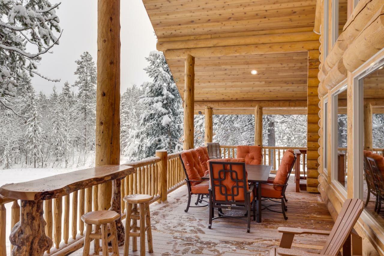 Lumberjack Lodge By Kabino Hot Tub Fire Pit Satellite Wifi Grill Large Porch Island Park Luaran gambar